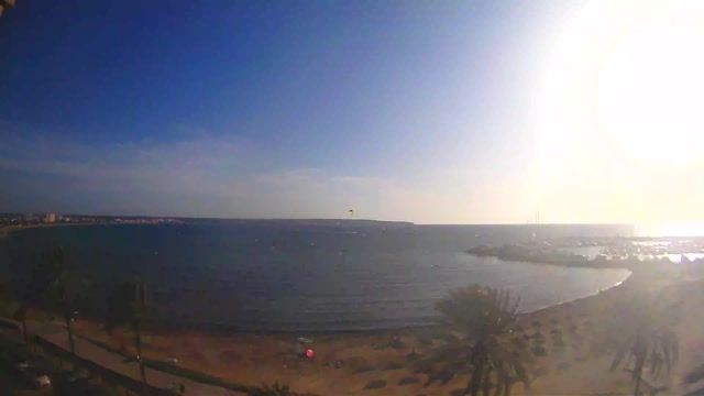 Can Pastilla beach on the island of Majorca