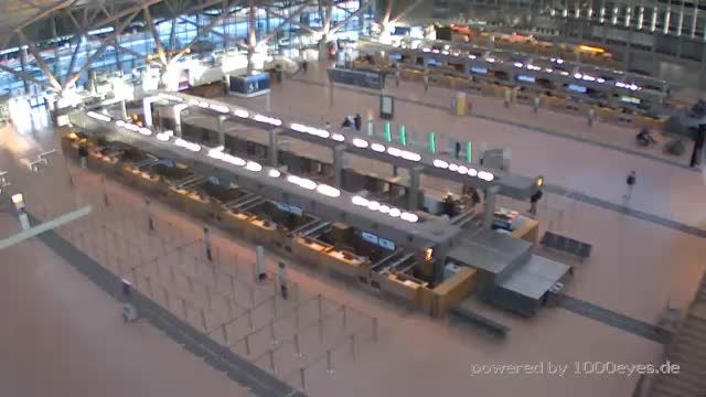 Terminal 2 at Hamburg Airport, Germany