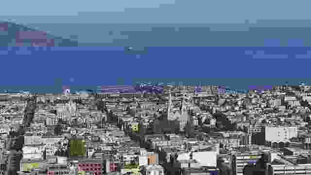 San Francisco and Oakland Bay Bridge, CA, USA
