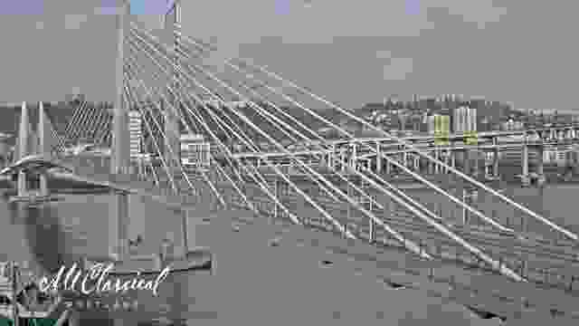Tilikum Crossing Bridge in Portland city, Oregon, USA