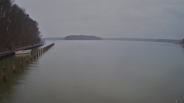 Gro&szlig;e Stechlinsee lake in Stechlin town, Germany