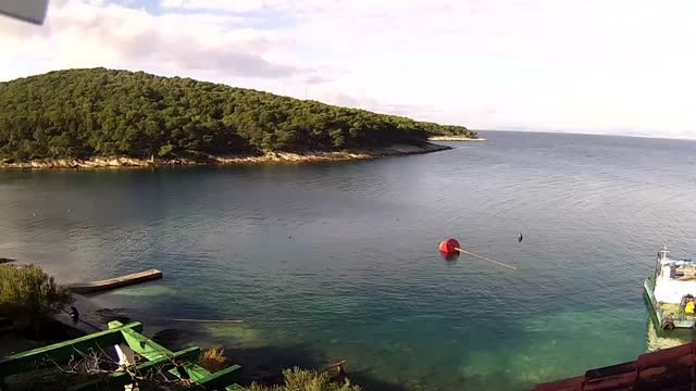 Cove in the village of Postira on the island of Brac