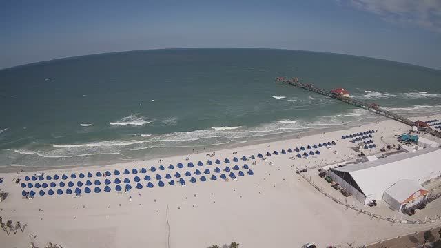 Beaches near Tampa Bay and St. Petersburg city, Florida, USA