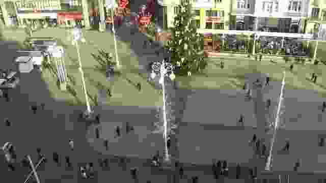 Ban Jelacic square in Zagreb city, Croatia