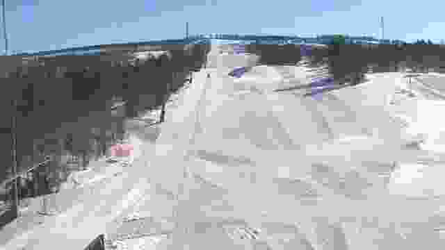 Ski complex Nord Star in Murmansk city, Russia