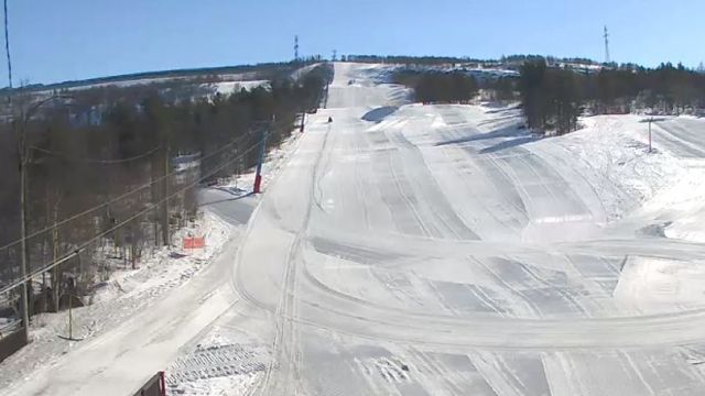 Ski complex Nord Star in Murmansk city, Russia