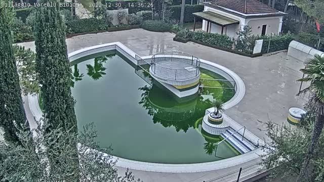 Swimming pool at Villaggio Mare Blu hotel in Bibione