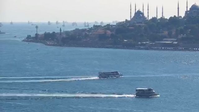View from Galata Tower Museum in Istanbul, Türkiye