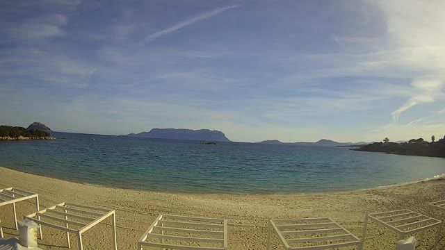 Cala Sassari beach in the Italian commune of Golfo Aranci