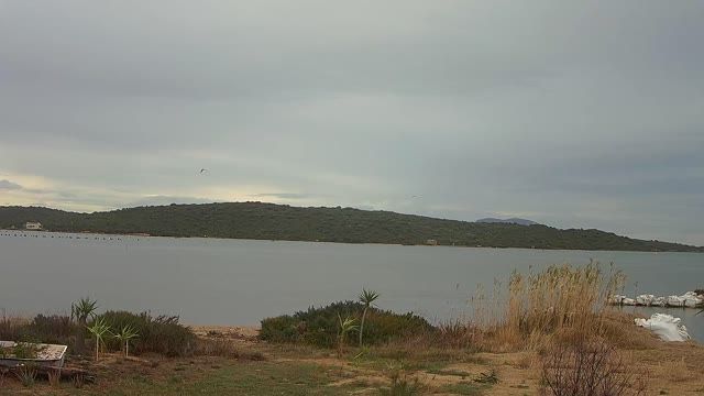 Entrance to the port of Olbia on the island of Sardinia, Italy