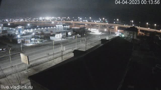 1st working street in Artem city, Russia