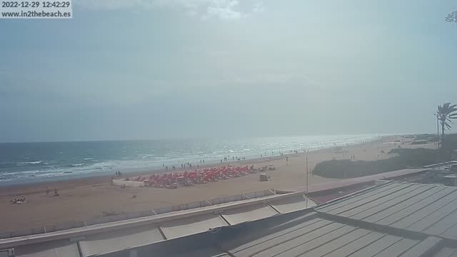 Del Ingl&eacute;s beach on the island of Gran Canaria (cam#2)