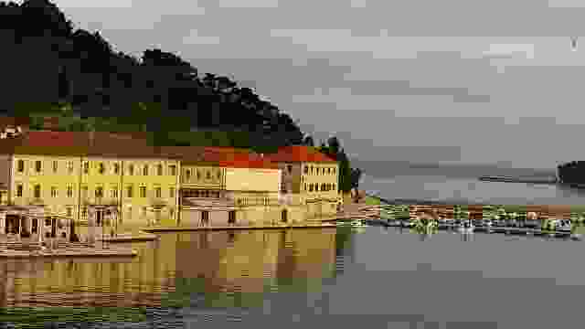 Harbour of Jelsa  city on the Hvar island (cam #2)