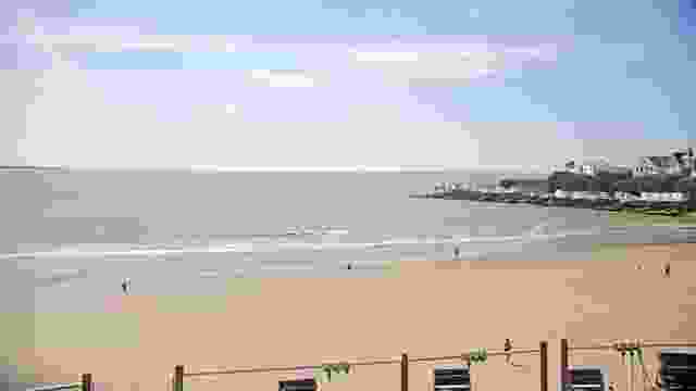Ponteillac beach in Royan town, France