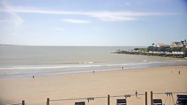 Ponteillac beach in Royan town, France