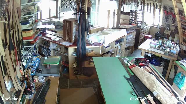 Simply Leather workshop in Roslefin, UK