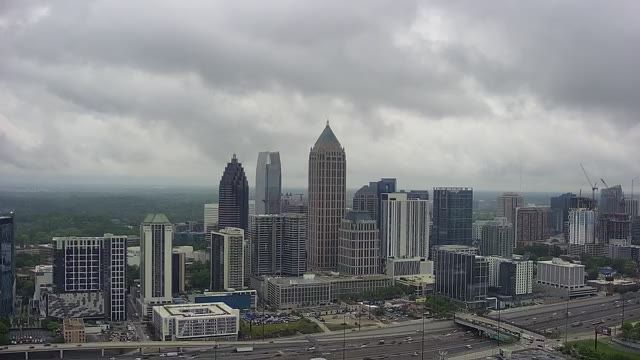Midtown area in Atlanta city, Georgia, USA