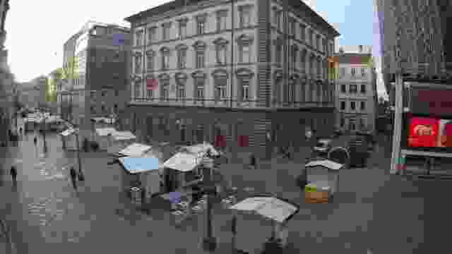 City Hall Rijeka on Korzo street, Croatia