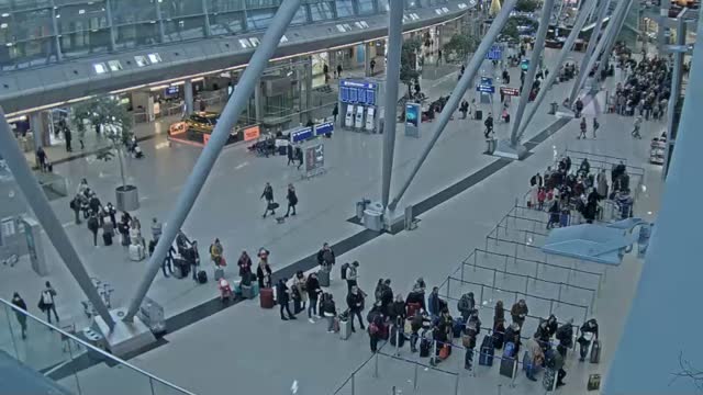 Dusseldorf Airport in Germany