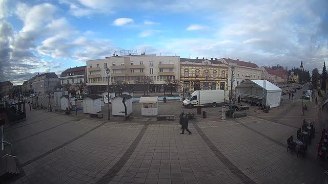King Tomislav Square in Daruvar, Croatia