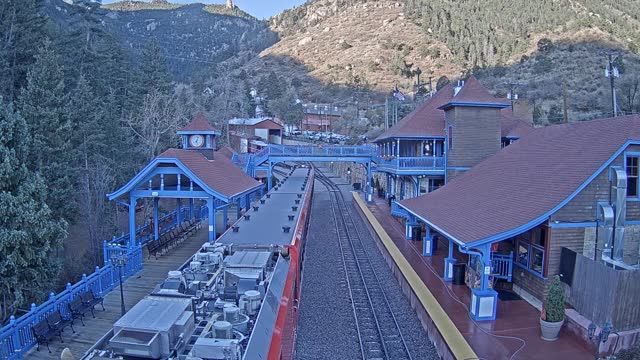 Pikes Peak By Rail to Manitou Springs, CO, USA