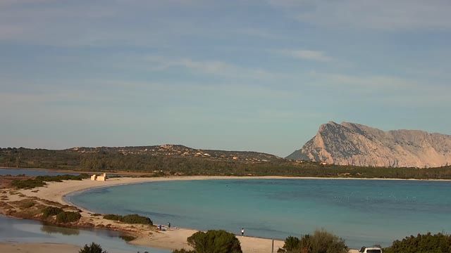 Lu Impostu beach in San Teodoro village, Italy
