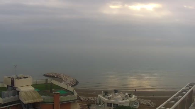 Ponente West Beach in Caorle, Italy