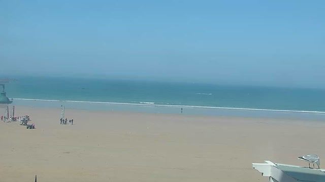 Beaches of Saint Malo city, France