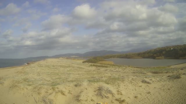 San Pietro A Mare beach in the Italian commune of Valledoria on the island of Sardinia