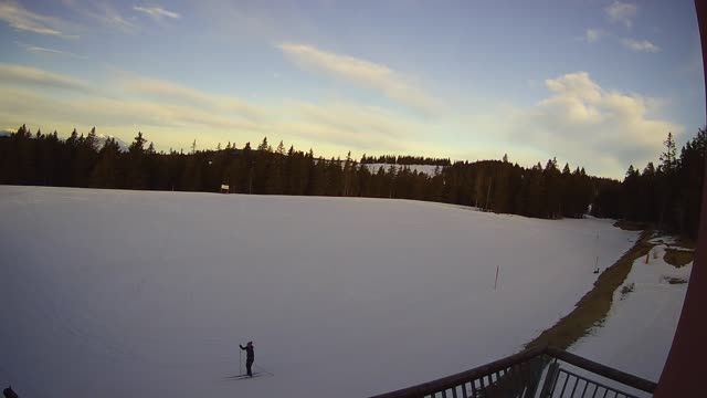 Ski resort Rogla - stadium next to Hotel Natura, Slovenia