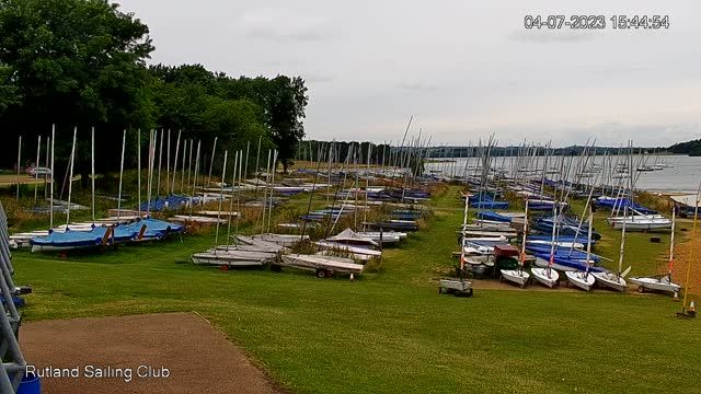 Rutland Sailing Club in Edith Weston village, UK