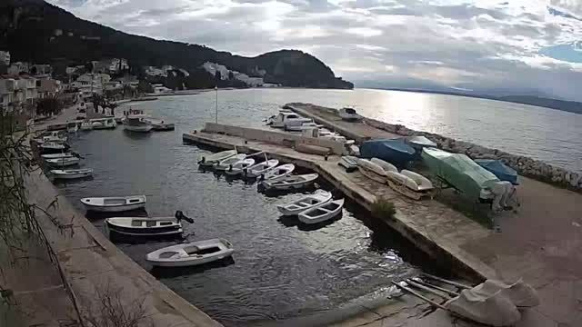 The resort village of Zivogosce on the Makarska Riviera