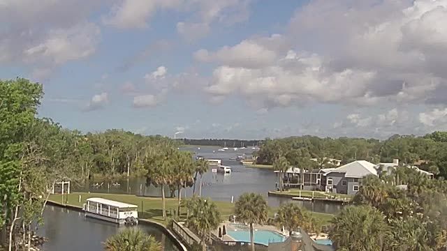 Crystal River city, Florida USA