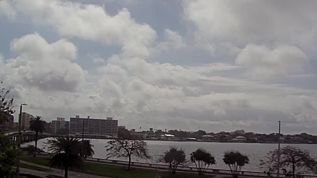 Hillsborough Bay in Tampa city, Florida, USA