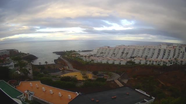 Las Galgas beach in Adeje, Tenerife island, Spain