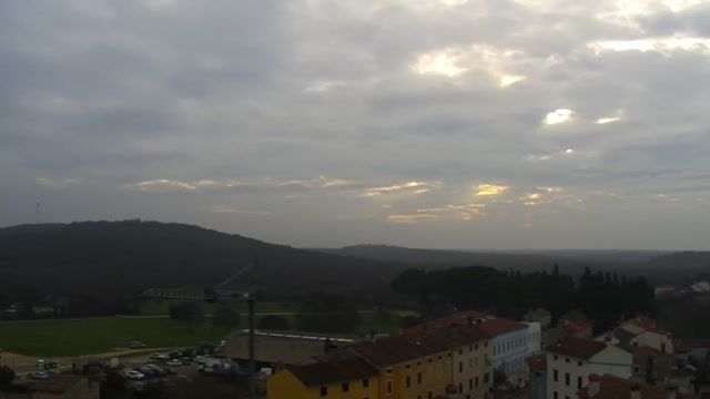 Panorama of Bale city - view from Soardo-Bembo Palace, Croatia
