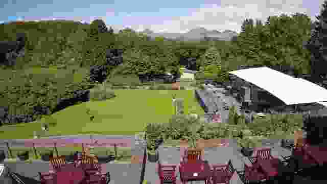 Aberdunant Hall Holiday Park & Hotel, UK at Prenteg village, Wales, UK