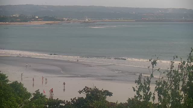 Kuta beach on Bali island, Indonesia