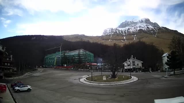 Mountain resort Prati Di Tivo in Italy