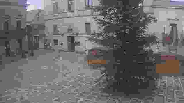City Hall of the Comune di Erice in the Loggia Square, Italy