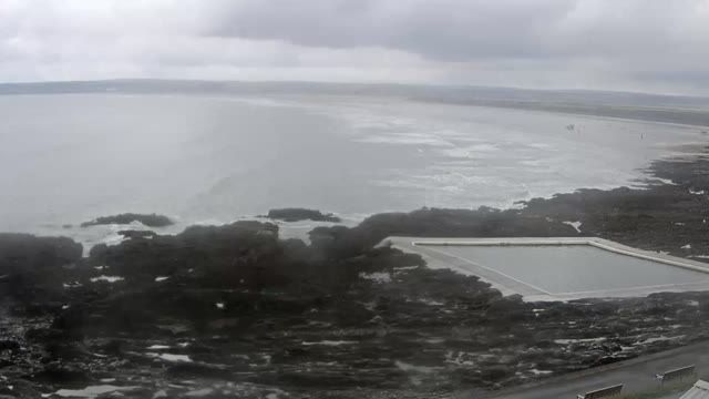 Westward Ho - Sea Pool in Bideford town, UK.