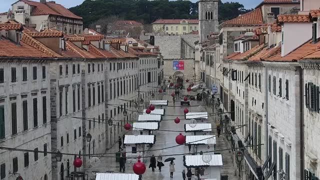 Dubrovnik city - panorama of Old Town, Croatia