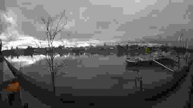 Kolpa river in Sisak, Croatia