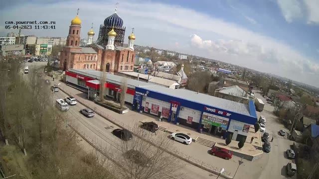 Church of the image of the Blessed Virgin in Volgograd city, Russia