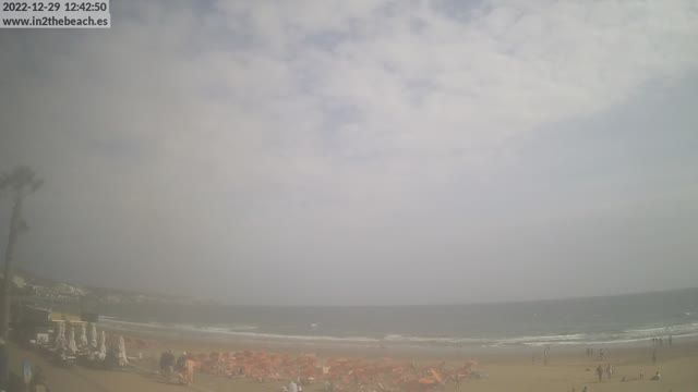 Del Ingl&eacute;s beach on the island of Gran Canaria