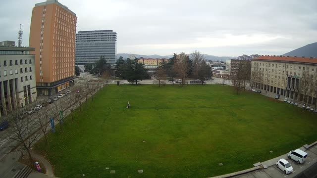 Edvard Kardelj Square in Nova Gorica, Slovenia