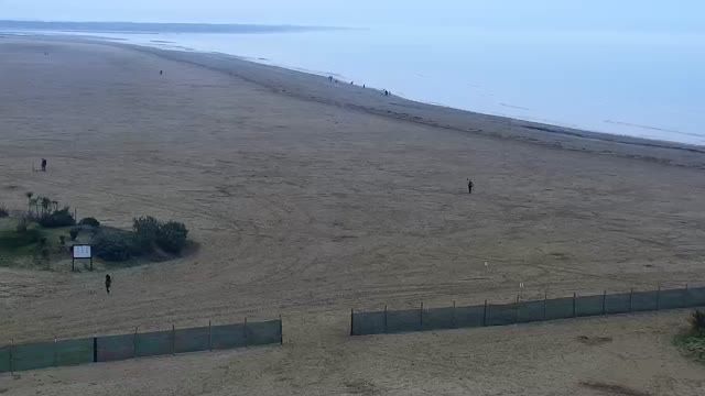 Levante beach in Carola, Italy
