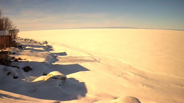 Cape captains on lake Baikal in Vydrino city, Russia