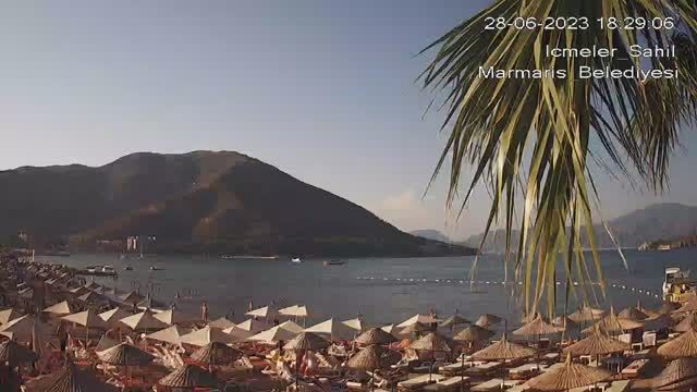 Icmeler beach in the resort town of Marmaris, T&uuml;rkiye