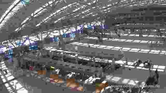 Terminal 1 at Hamburg Airport, Germany